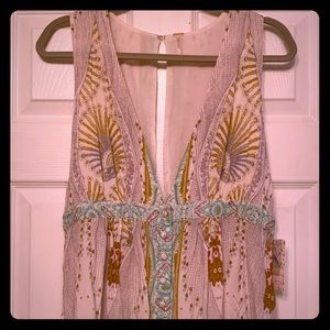 Free people deep-V tank top